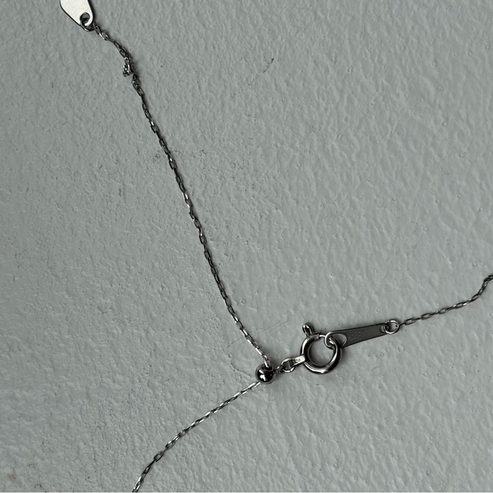 Platinum Diamond Necklace (PT900) - Picture 2 of 6